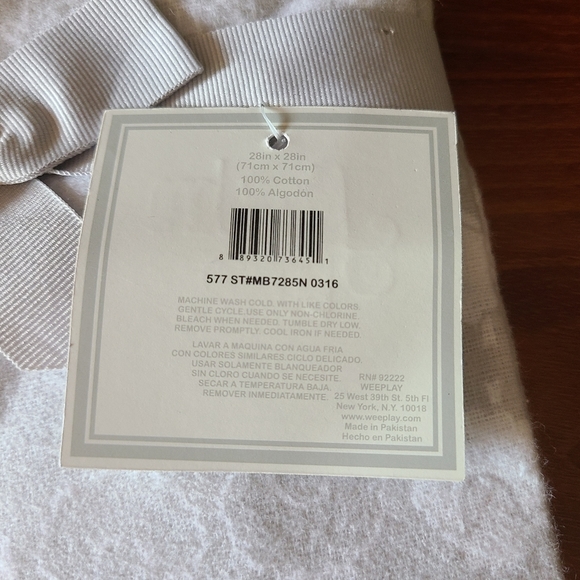 Mary Jane & Buster 4pc Recieving Blankets - Picture 4 of 5